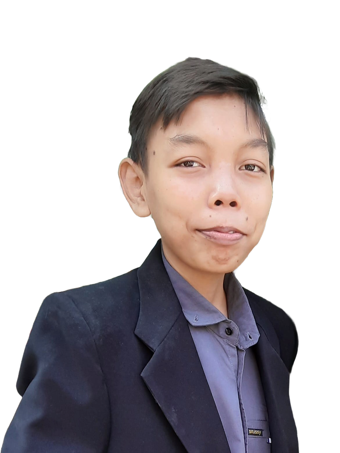 seoarang sedang menunjukan kedua ibu jari tanganya